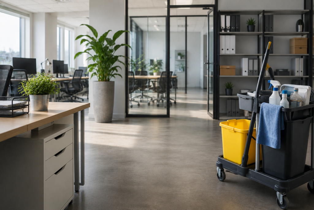 Schoonmaak MKB kantoor
